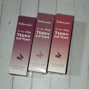 Teddy Lip Tint Trio - Pink and Purple Hues